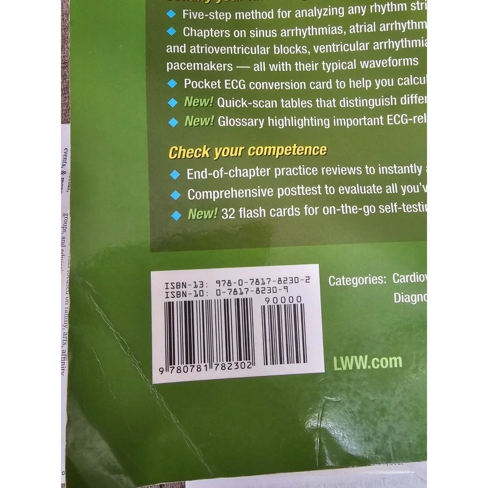 ECG Workout : Exercises in Arrhythmia Interpretation by Jane Huff (2005,...